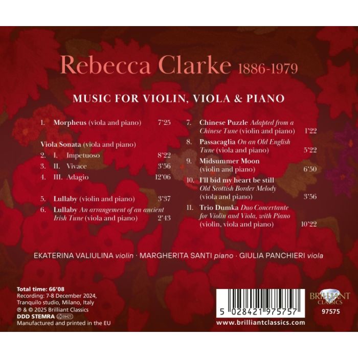 Clarke: Music for Violin, Viola & Piano - slide-1