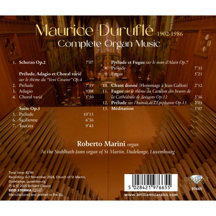 Duruflé: Complete Organ Music - slide-1
