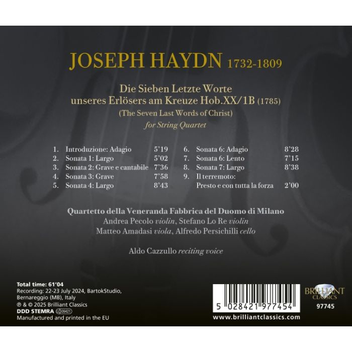 Haydn: Die Sieben Letzte Worte - slide-1