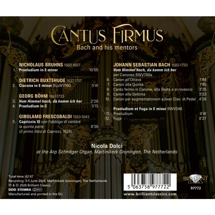 Cantus Firmus: Bach and his Mentors - slide-1