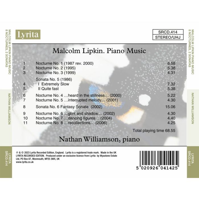 Lipkin: Piano Music - slide-1
