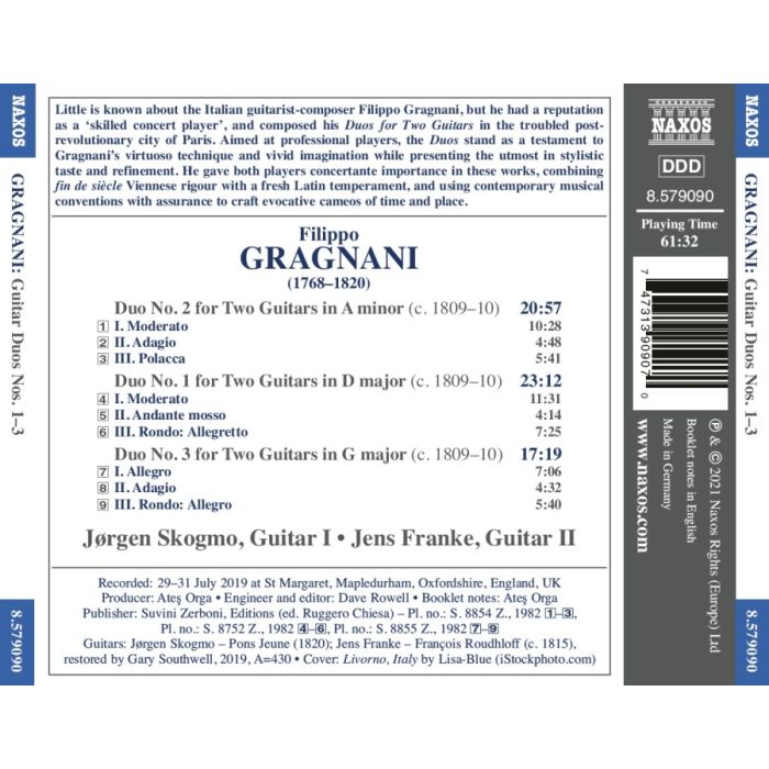 Gragnani: Masterful Guitar Duos - slide-1