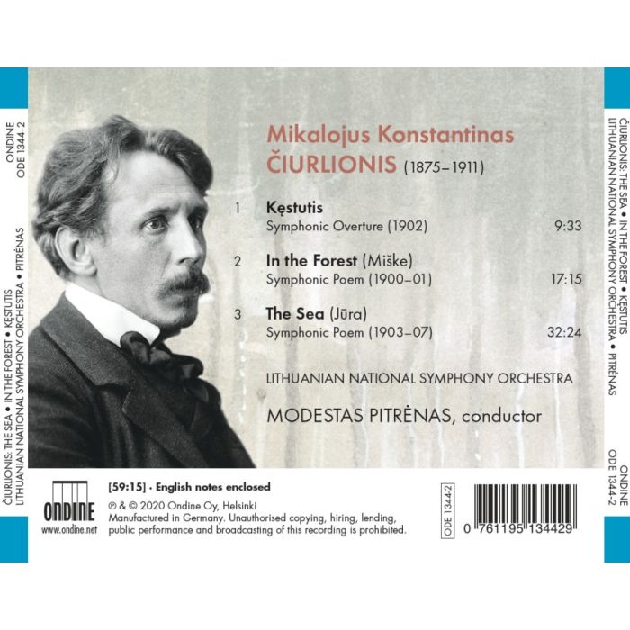 Ciurlionis: The Sea; In the Forest; Kestutis Overture - slide-1