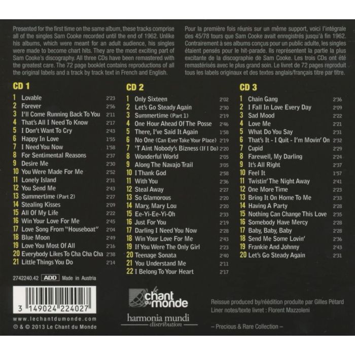 Sam Cooke: The complete singles (1956-1962) - slide-1