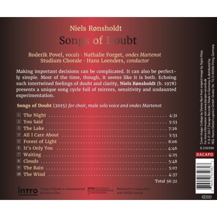 Rønsholdt: Songs of Doubt - slide-1