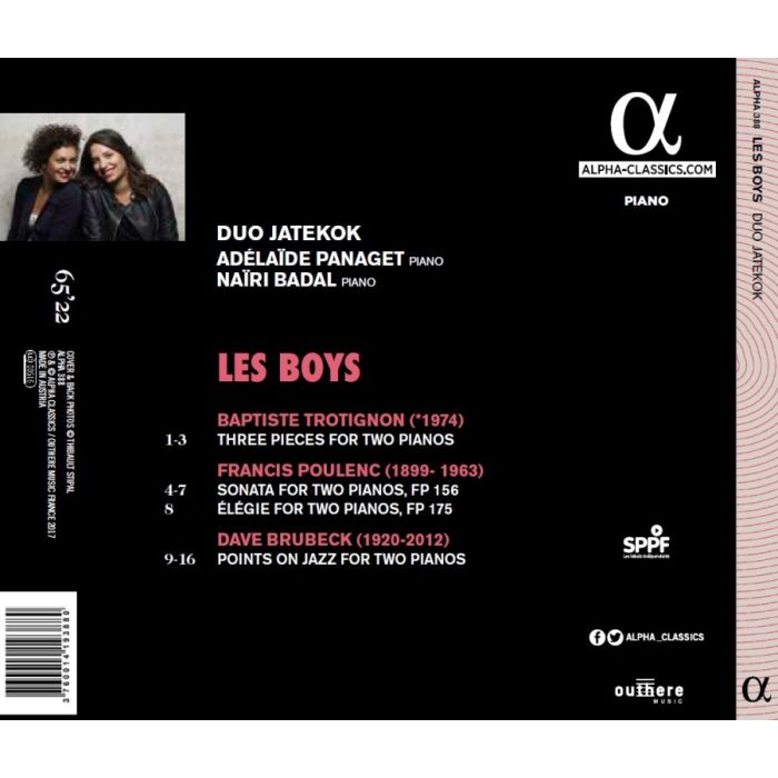 Les Boys - Poulenc/ Trotignon/ Brubeck - slide-1