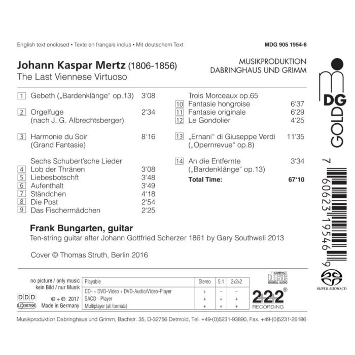 Mertz: The last Viennese Virtuoso - Guitar Works - slide-1