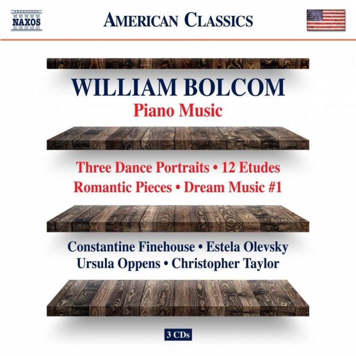Bolcom: Piano Music