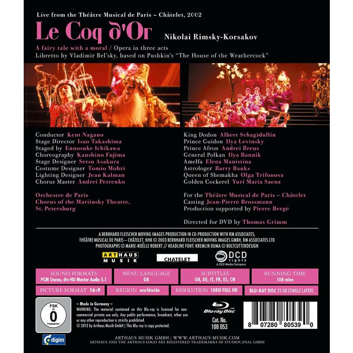 Rimsky-Korsakov: Le Coq d Or - slide-1