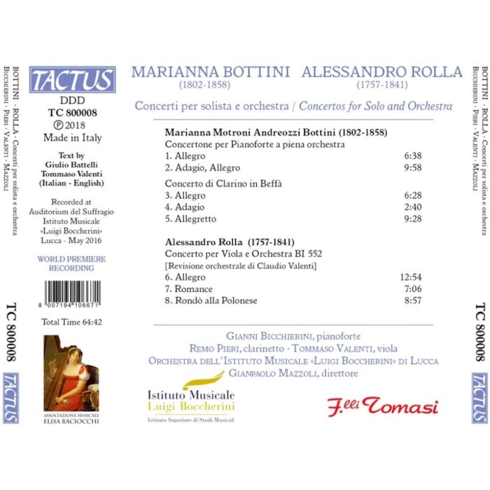 Bottini & Rolla: Concerti per solista e orchestra - slide-1