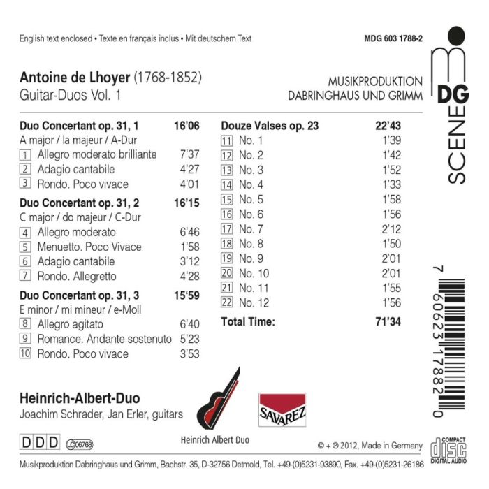 Lhoyer: Guitar Duos - slide-1