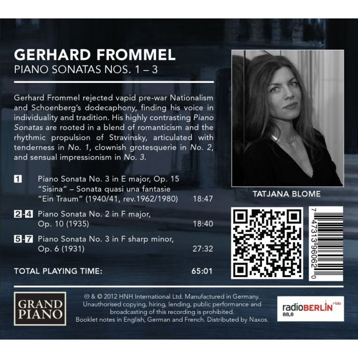 Frommel: Piano Sonatas Nos. 1 – 3 - slide-1