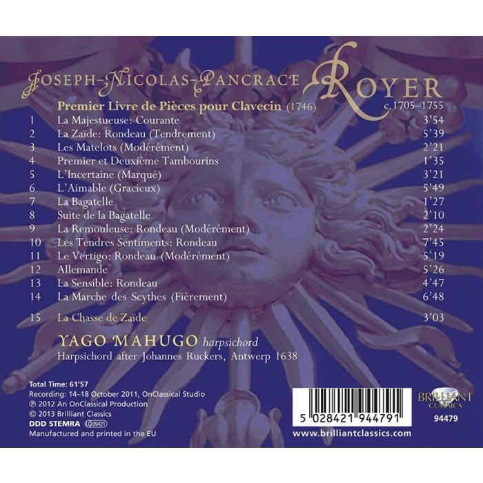 Royer: Complete Works for Harpsichord - slide-1