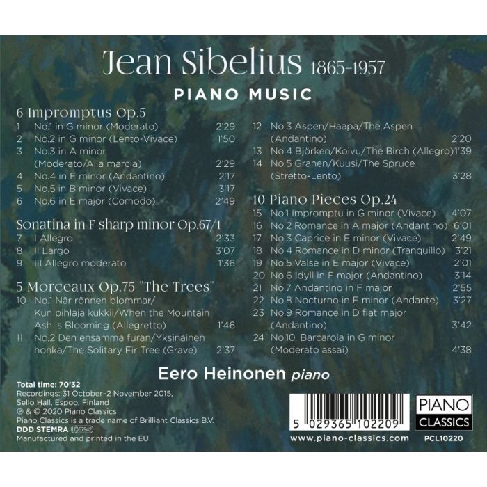 Sibelius: Piano Music - slide-1