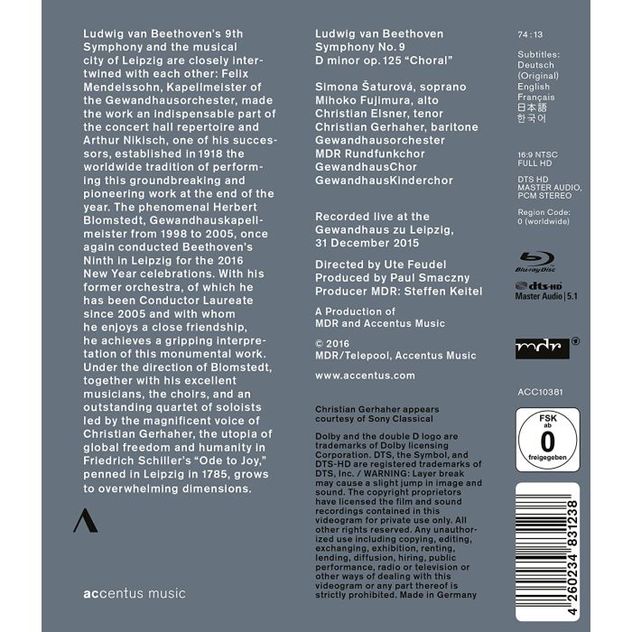 Beethoven: Symphony 9 / Herbert Blomstedt - slide-1