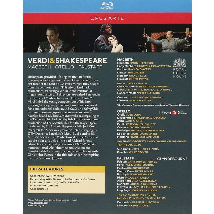 Verdi: The Shakespeare Operas: Macbeth, Otello, Falstaff - slide-1