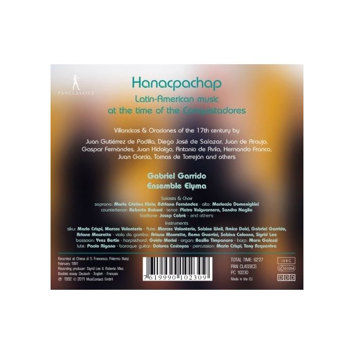 Hanacpachap - muzyka z Ameryki Łacińskiej z czasów konkwistadorów - slide-1