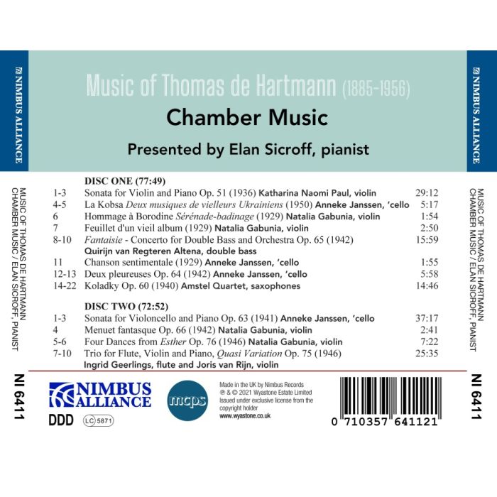 de Hartmann: Chamber Music - slide-1