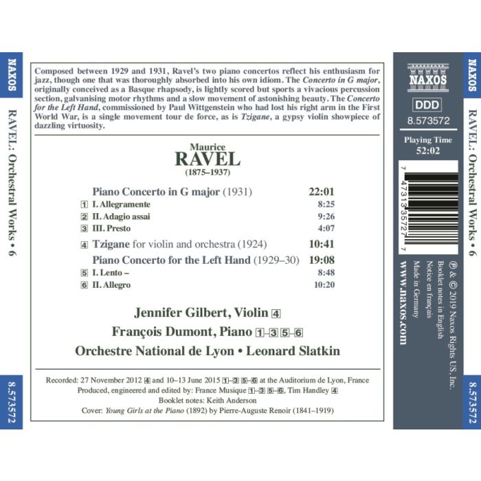 Ravel: Orchestral Works Vol. 6 - slide-1