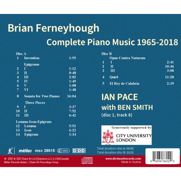 Ferneyhough: Complete Piano Music - slide-1