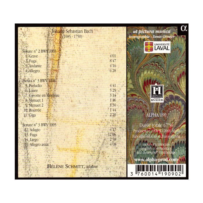 BACH: Sonates et partitas pour violon 2 - slide-1