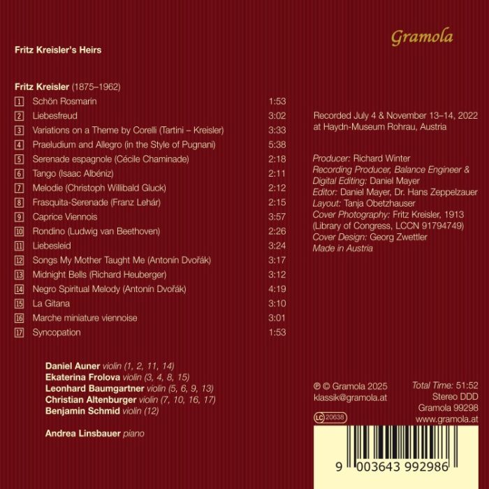 Fritz Kreisler’s Heirs - slide-1