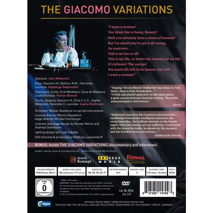 Mozart: The Giacomo Variations - slide-1