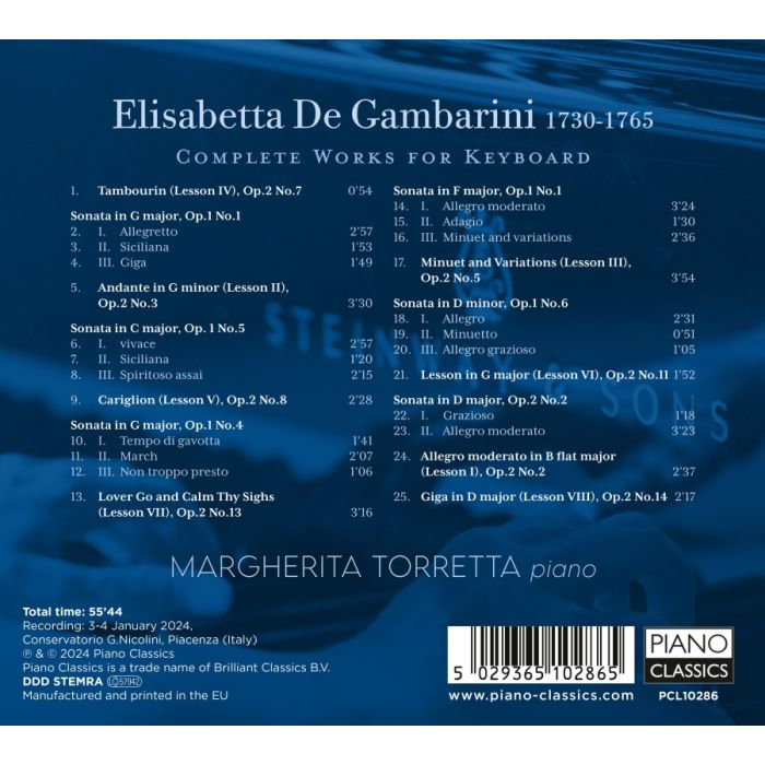 De Gambarini: Complete Works for Keyboard - slide-1