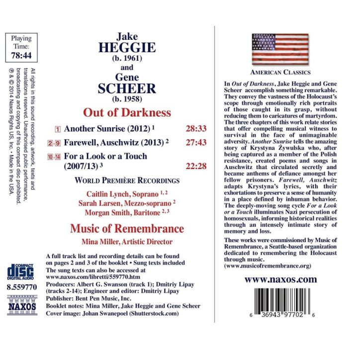 Heggie: Out of Darkness - slide-1