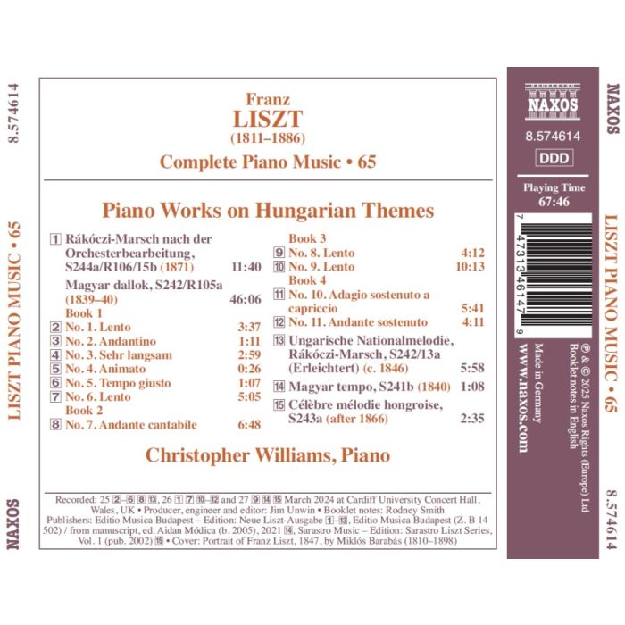 Liszt: Complete Piano Music Vol. 65 - slide-2
