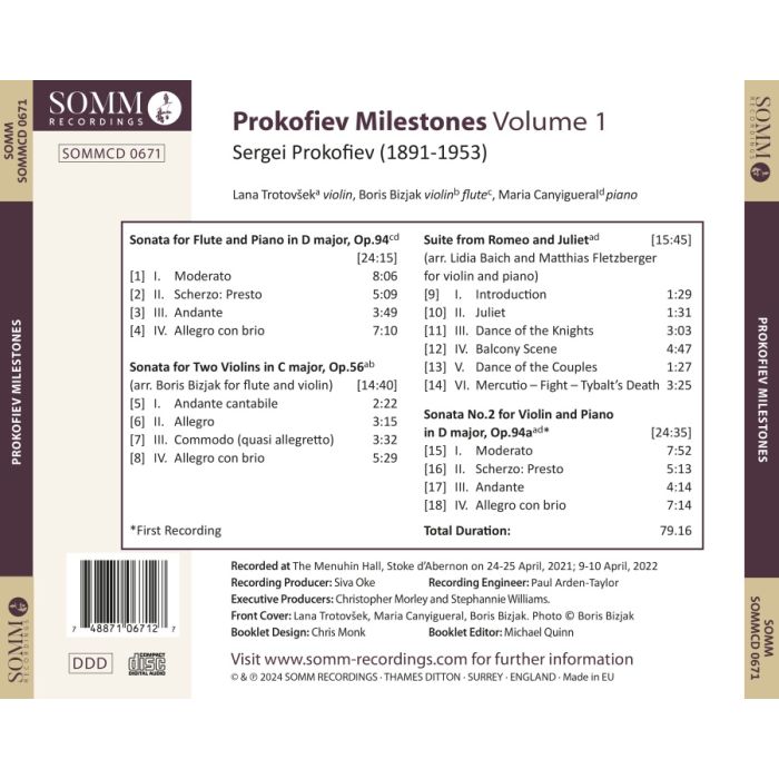 Prokofiev Milestones Vol. 1 - slide-1