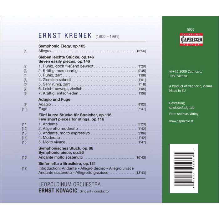 Krenek: Symphonic elegy - slide-1