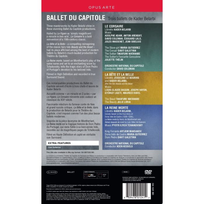 Trois ballets de Kader Belarbi - Le Corsaire; La Bête et la Belle; La Reine morte - slide-1