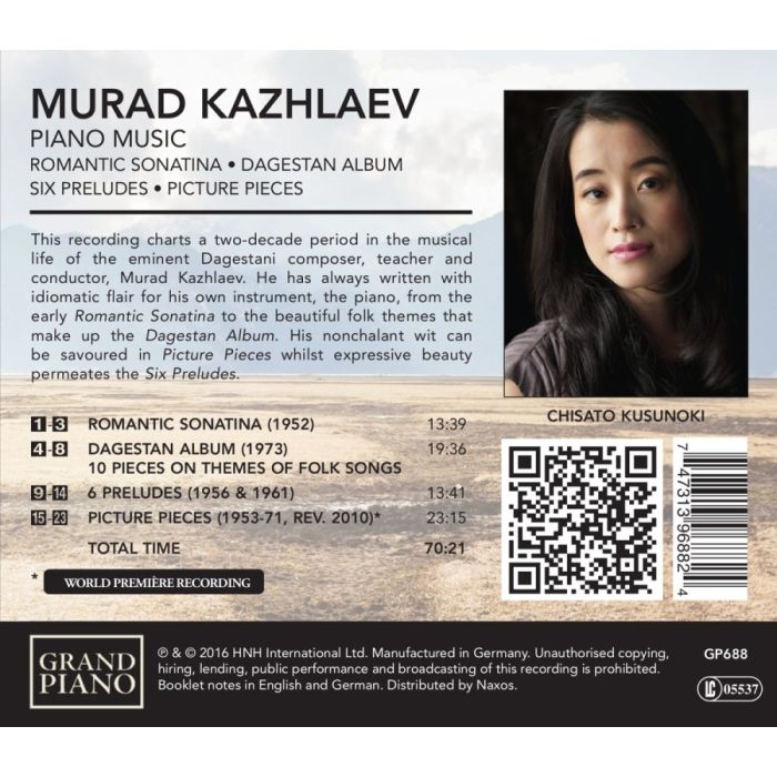 Kazhlaev: Piano Music - slide-1