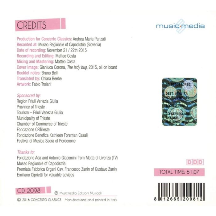 Luchesi: Sacred Music - Salve Regina,  Stabat Mater,  Miserere,  Te Deum, - slide-1