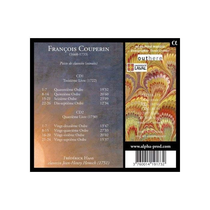 COUPERIN: Pièces de clavecin des Livres III & IV - slide-1
