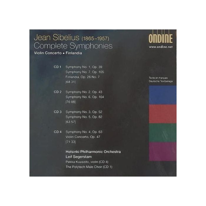 Sibelius: Complete Symphonies, Violin Concerto, Finlandia - slide-1