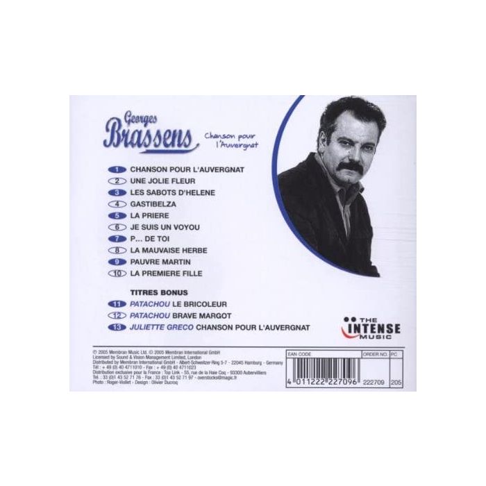 George Brassens: Chanson Pour L'Auvergnat - slide-1