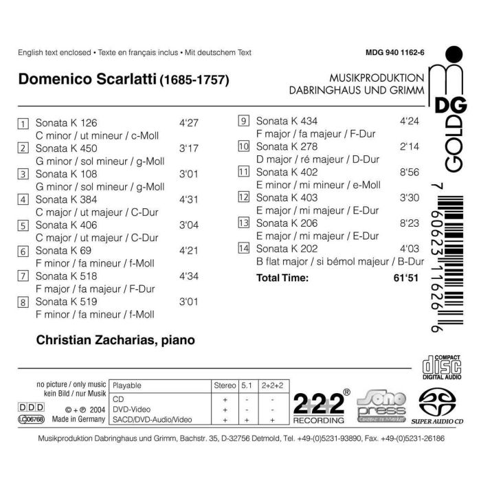 SCARLATTI: Sonatas - slide-1