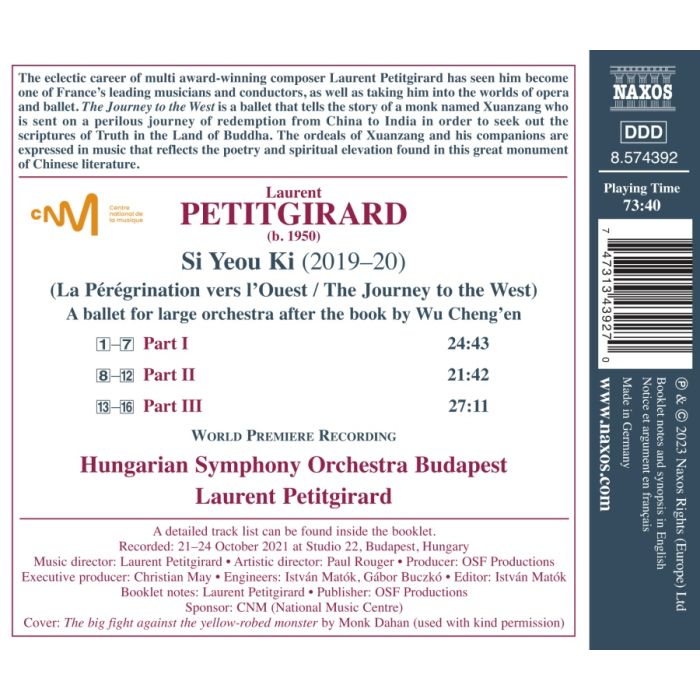 Petitgirard: Si Yeou Ki - slide-1