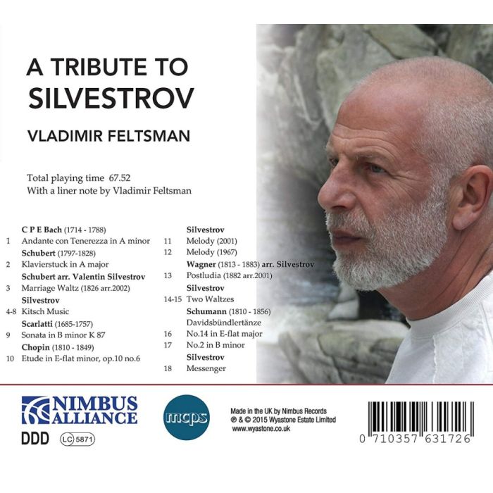 A Tribute to Silvestrov - CPE Bach; Schubert; Chopin; Schumann; ... - slide-1