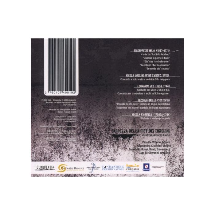 NEAPOLITAN CANTATAS - Giusseppe de Majo, Nicola Ugolino, Leonardo Leo, Niccolo Grillo, Nicola Fiorenza - slide-1