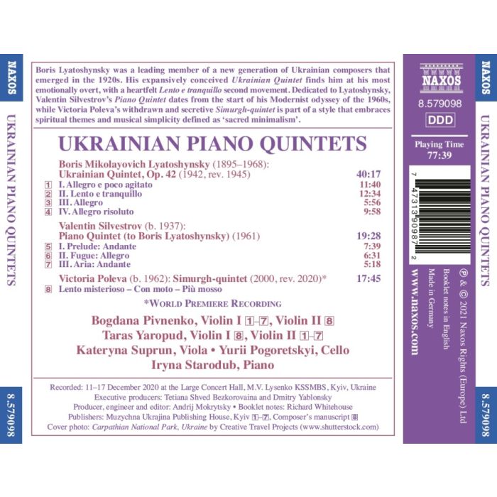 Ukrainian Piano Quintets - slide-1