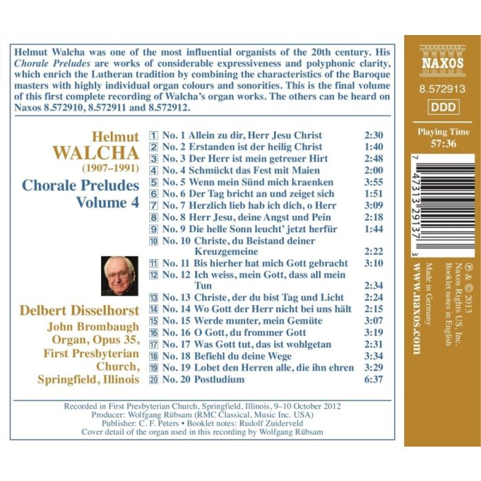 Walcha: Choral Preludes Volume 4 - slide-1