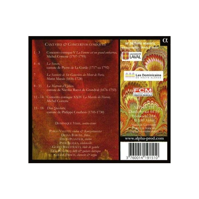 Dom Quichotte … Cantates & concertos comiques - slide-1