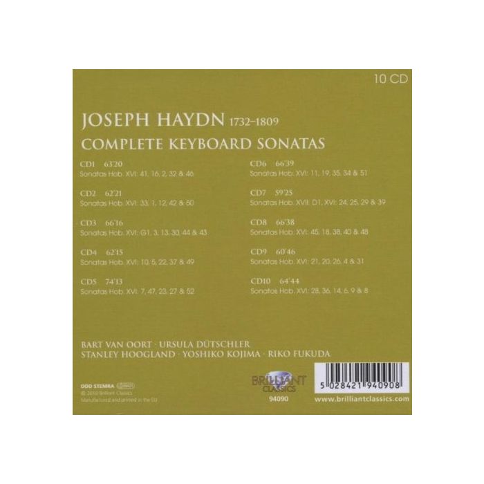 Haydn: Complete Keyboard Sonatas - slide-1