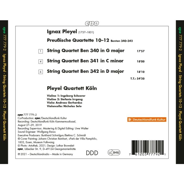 Pleyel: Preußische Quartette 10 - 12 - slide-1
