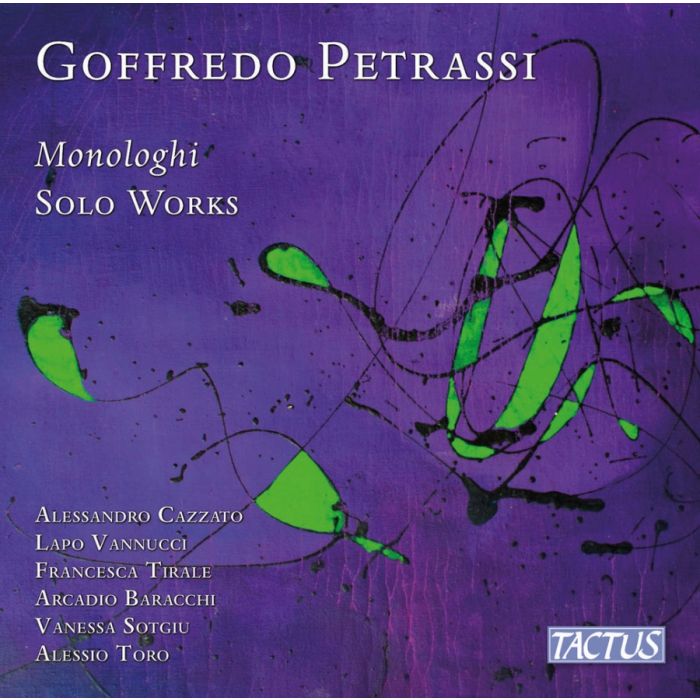 Petrassi: Monologhi; Solo Works