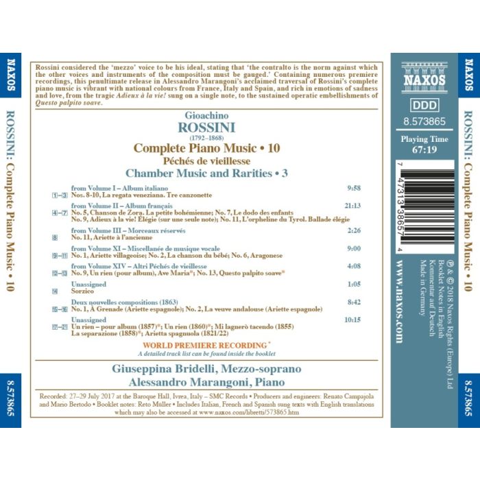 Rossini: Péchés de Vieillesse Vol. 10 - slide-1