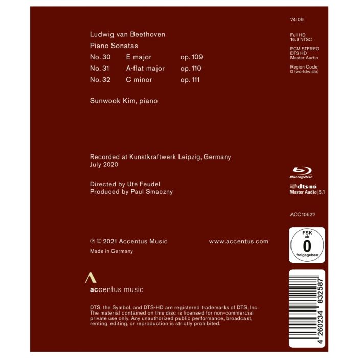 Beethoven: The Last Three Sonatas - slide-1